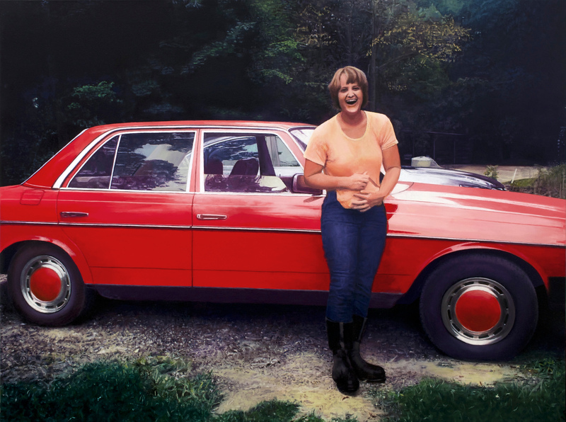 Shirt Basket (2023), oil on canvas, 36" x 48"